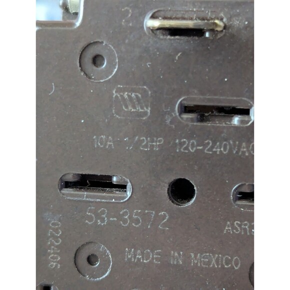 Maytag Amana Washer Cycle Switch 2 Position 31001443 53-3572 Norge Magic Chef - Picture 4 of 4